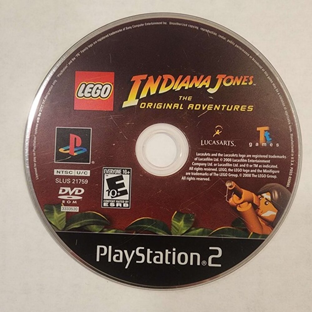 LEGO Indiana Jones The Original Adventures for PS2
